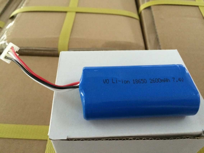 Surveillance battery pack with customized connectors and wiring