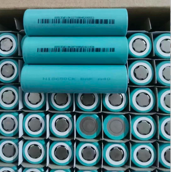 Famous China brand BAK N18650CK 3000mAh 3.7V 18650 battery cell